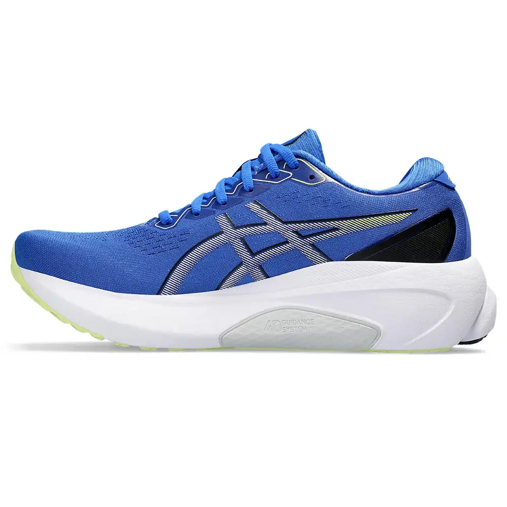 ASICS Gel-Kayano 30 Hardloopschoenen Blauw/Geel/Zwart Heren