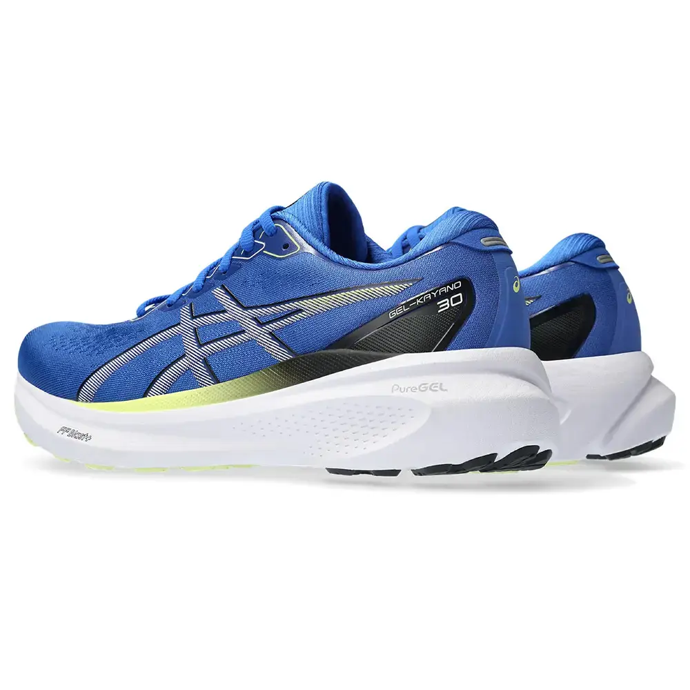 ASICS Gel-Kayano 30 Hardloopschoenen Blauw/Geel/Zwart Heren