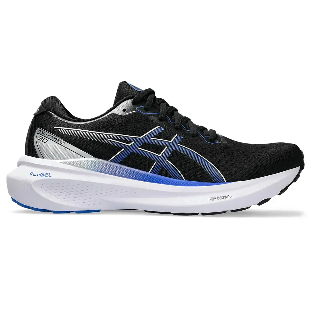 ASICS Gel-Kayano 30 Hardloopschoenen Zwart/Blauw Heren