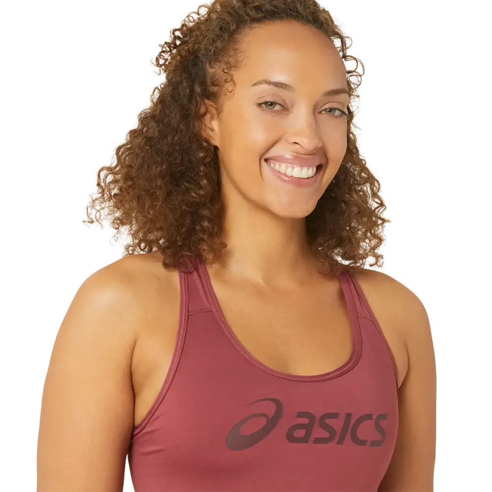 ASICS Core Logo Sport Beha Rood Dames