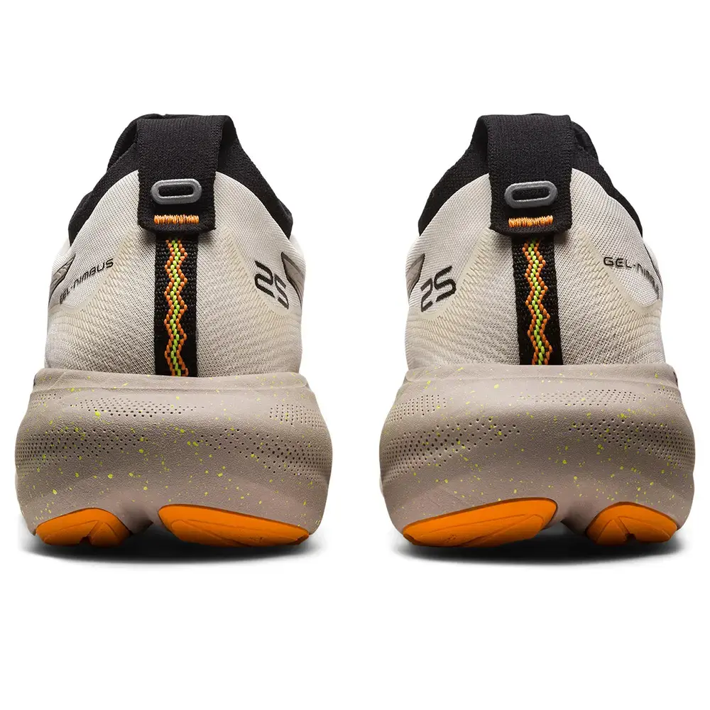 ASICS Gel-Nimbus 25 Trail Hardloopschoenen Lichtbruin/Oranje Heren