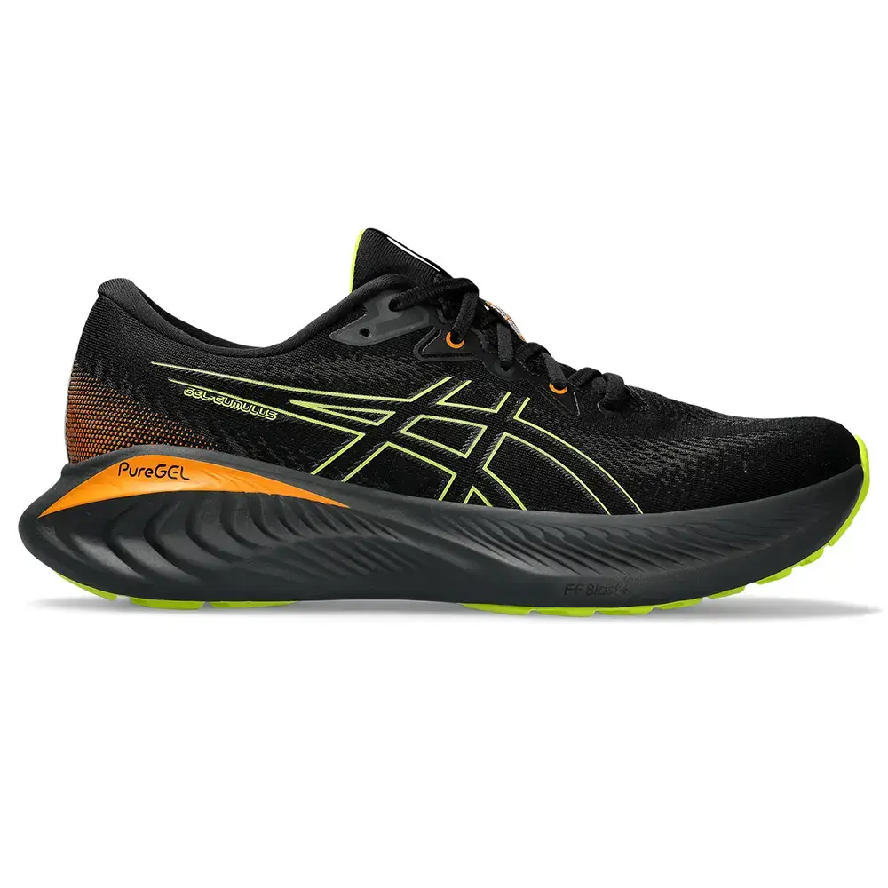 ASICS Gel-Cumulus 25 GTX Hardloopschoenen Zwart/Neon Groen Heren