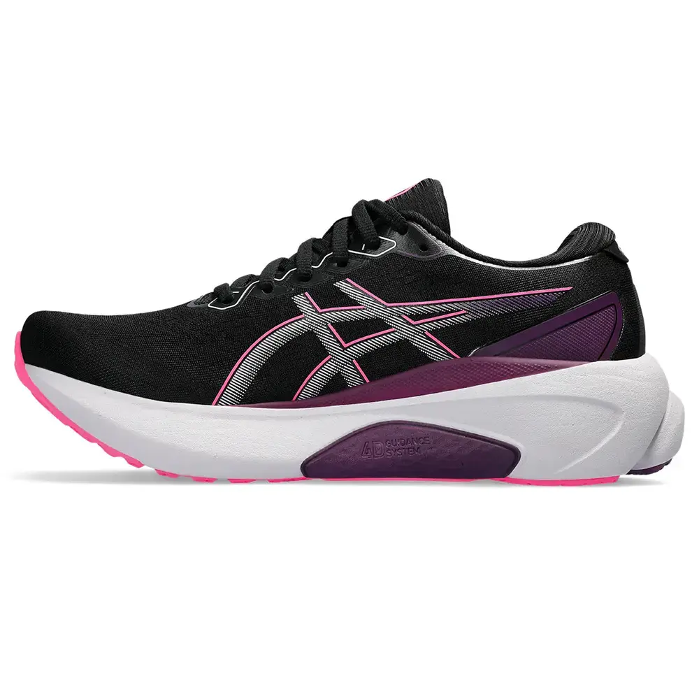 ASICS Gel-Kayano 30 Hardloopschoenen Zwart/Roze Dames