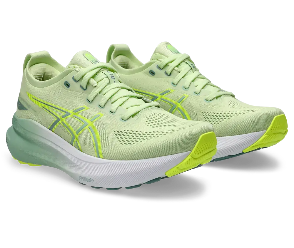 ASICS Gel-Kayano 31 Hardloopschoenen Groen/Geel Dames