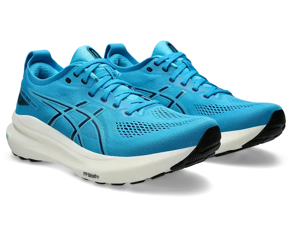 ASICS Gel-Kayano 31 Hardloopschoenen Blauw/Wit Heren