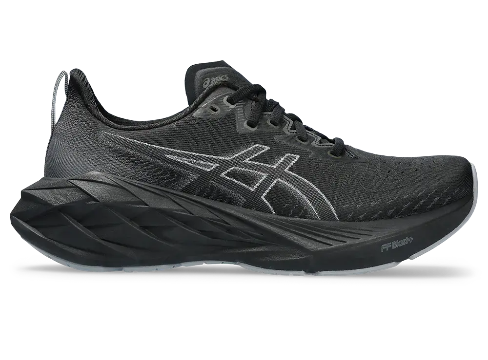 ASICS Novablast 4 Hardloopschoenen Zwart/Grijs Dames