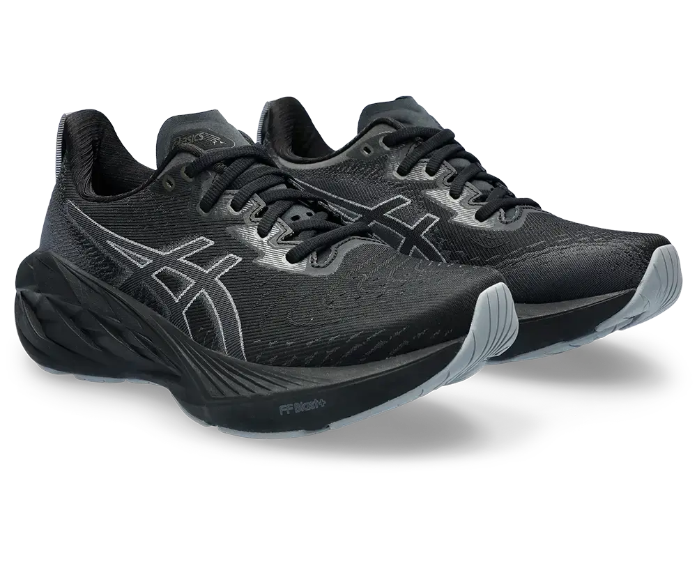 ASICS Novablast 4 Hardloopschoenen Zwart/Grijs Dames