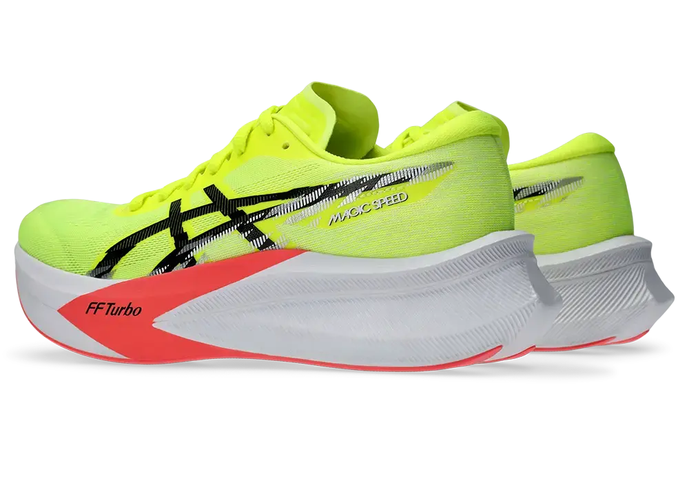 ASICS Magic Speed 4 Hardloopschoenen Geel/Zwart Dames