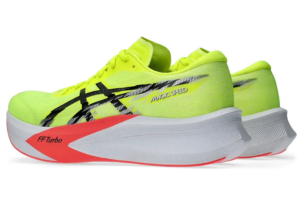 ASICS Magic Speed 4 Hardloopschoenen Geel/Zwart Heren