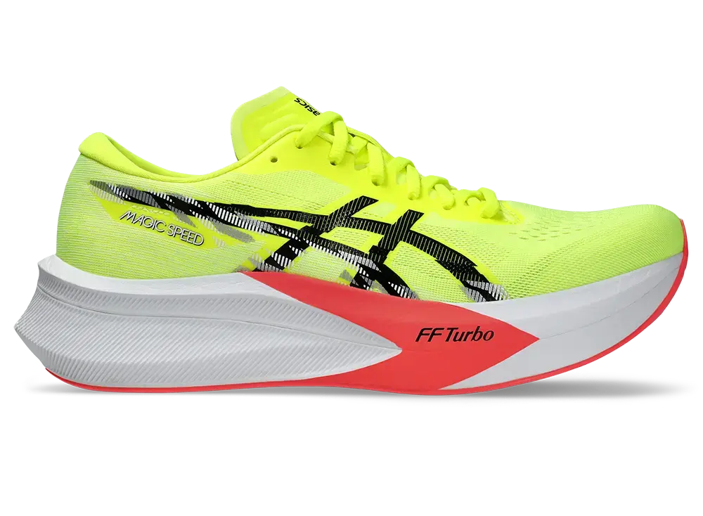 ASICS Magic Speed 4 Hardloopschoenen Geel/Zwart Heren