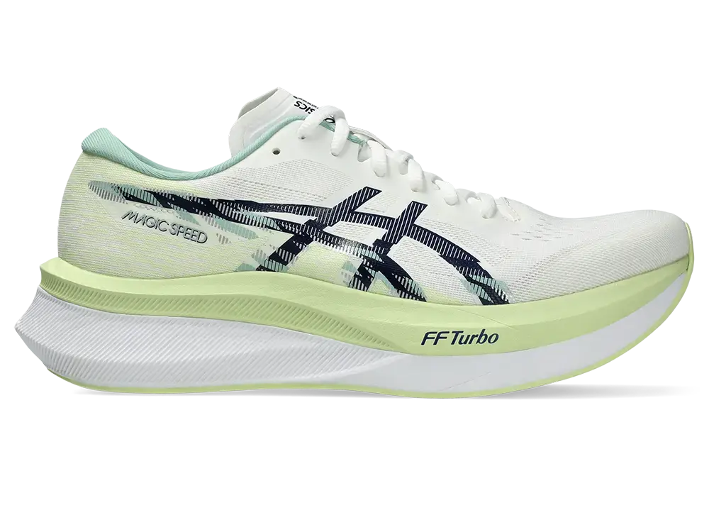 ASICS Magic Speed 4 Hardloopschoenen Lichtgroen/Wit Heren