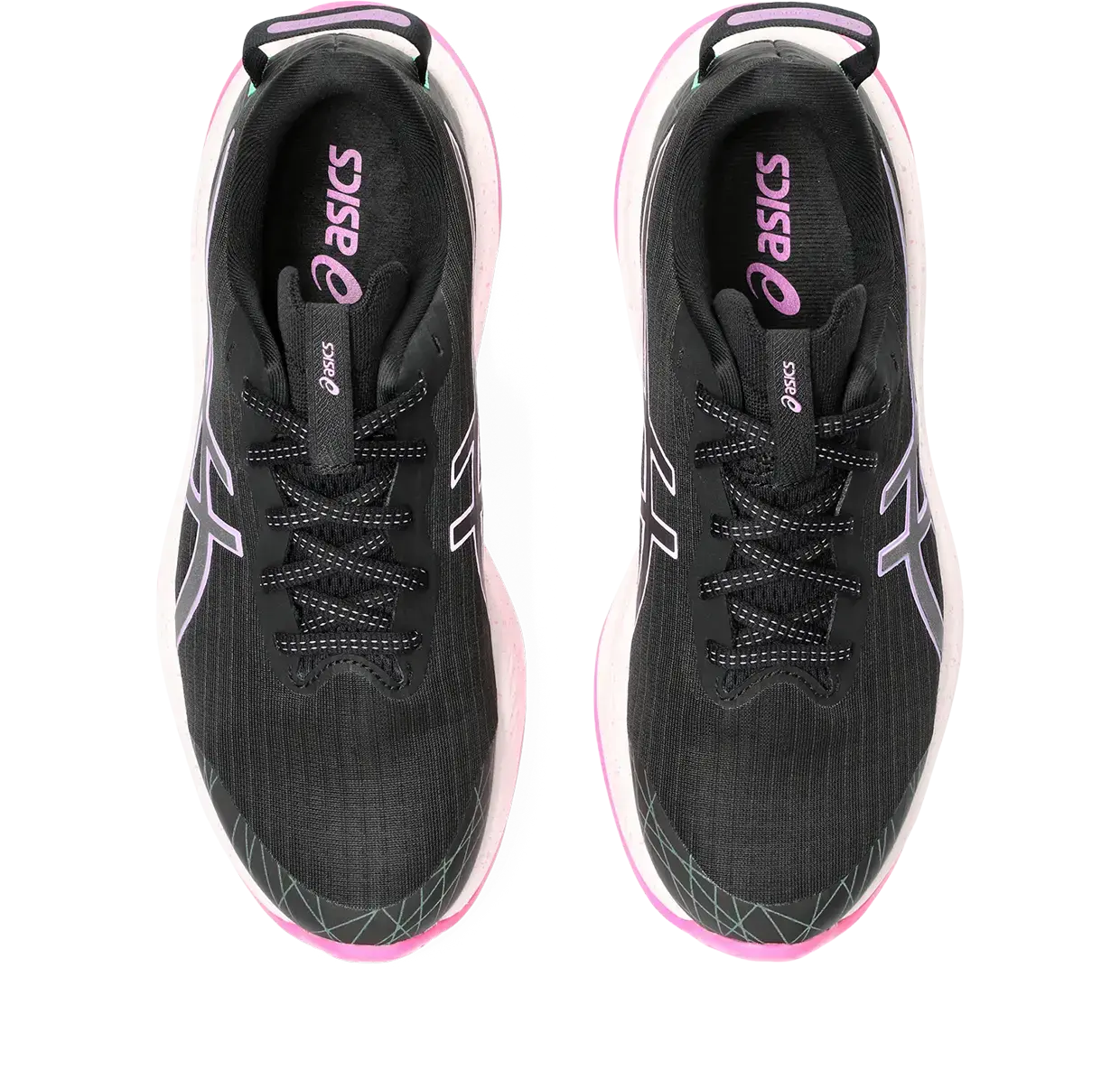 ASICS Gel-Cumulus 26 Lite-Show Hardloopschoenen Zwart/Roze Dames