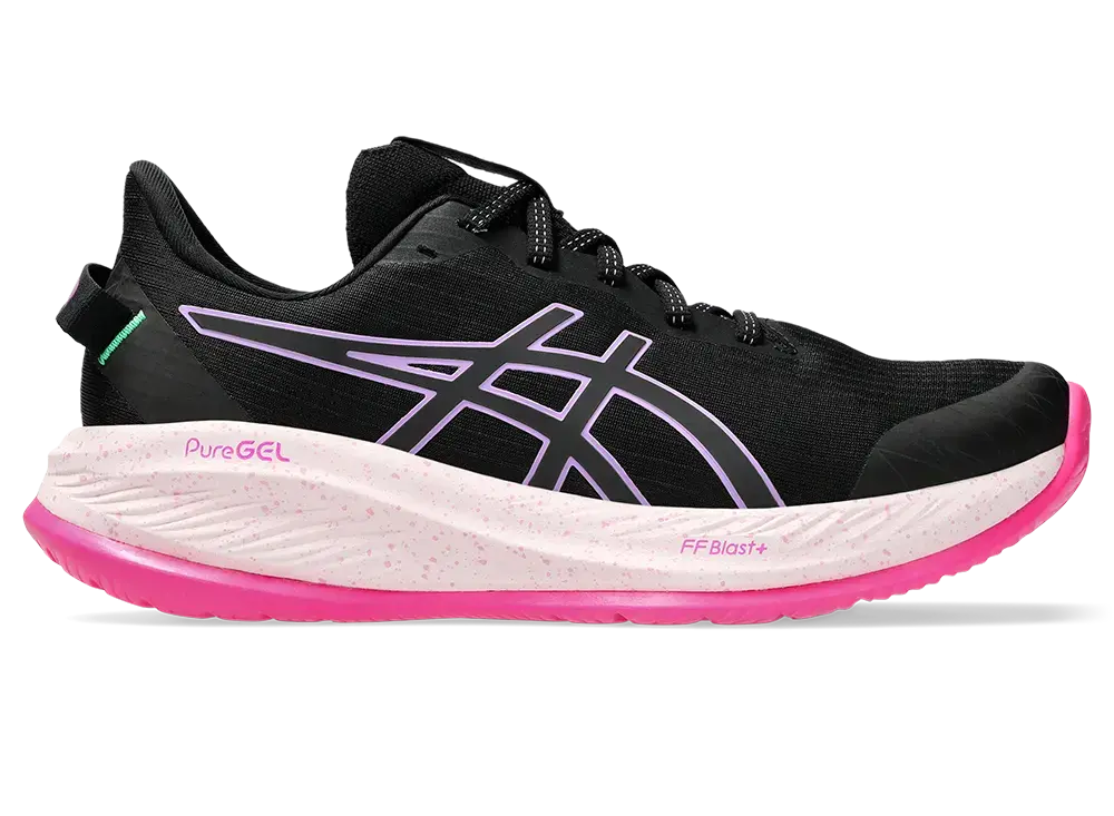 ASICS Gel-Cumulus 26 Lite-Show Hardloopschoenen Zwart/Roze Dames