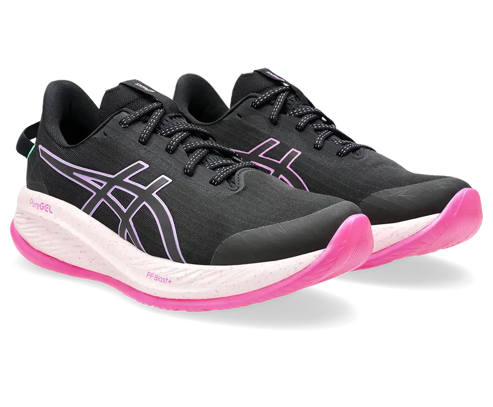 ASICS Gel-Cumulus 26 Lite-Show Hardloopschoenen Zwart/Roze Dames