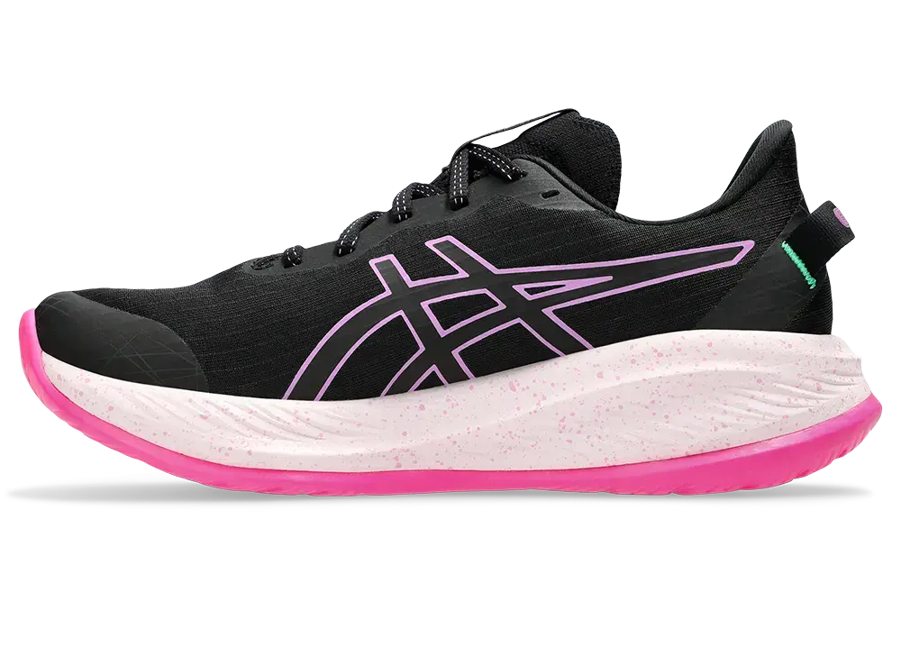 ASICS Gel-Cumulus 26 Lite-Show Hardloopschoenen Zwart/Roze Dames