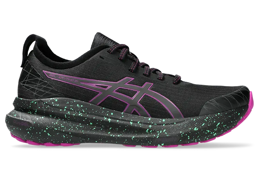 ASICS Gel-Kayano 31 Lite-Show Trail Hardloopschoenen Zwart/Paars Dames