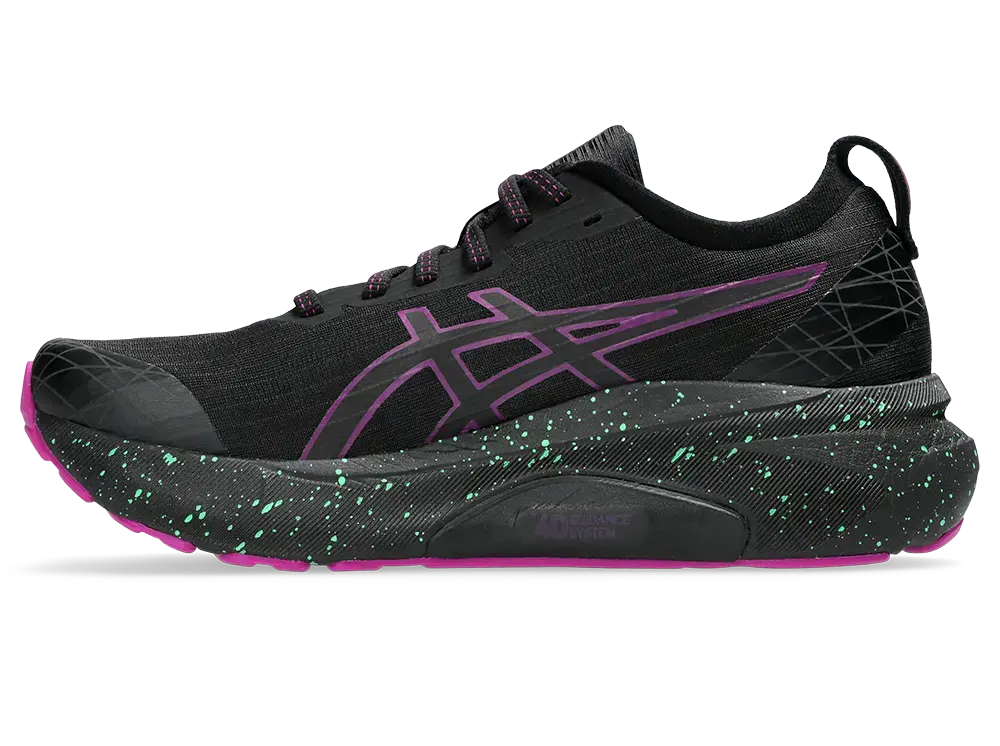 ASICS Gel-Kayano 31 Lite-Show Trail Hardloopschoenen Zwart/Paars Dames