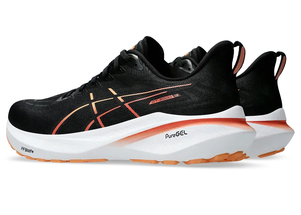 ASICS GT-2000 13 Hardloopschoenen Zwart/Oranje Heren