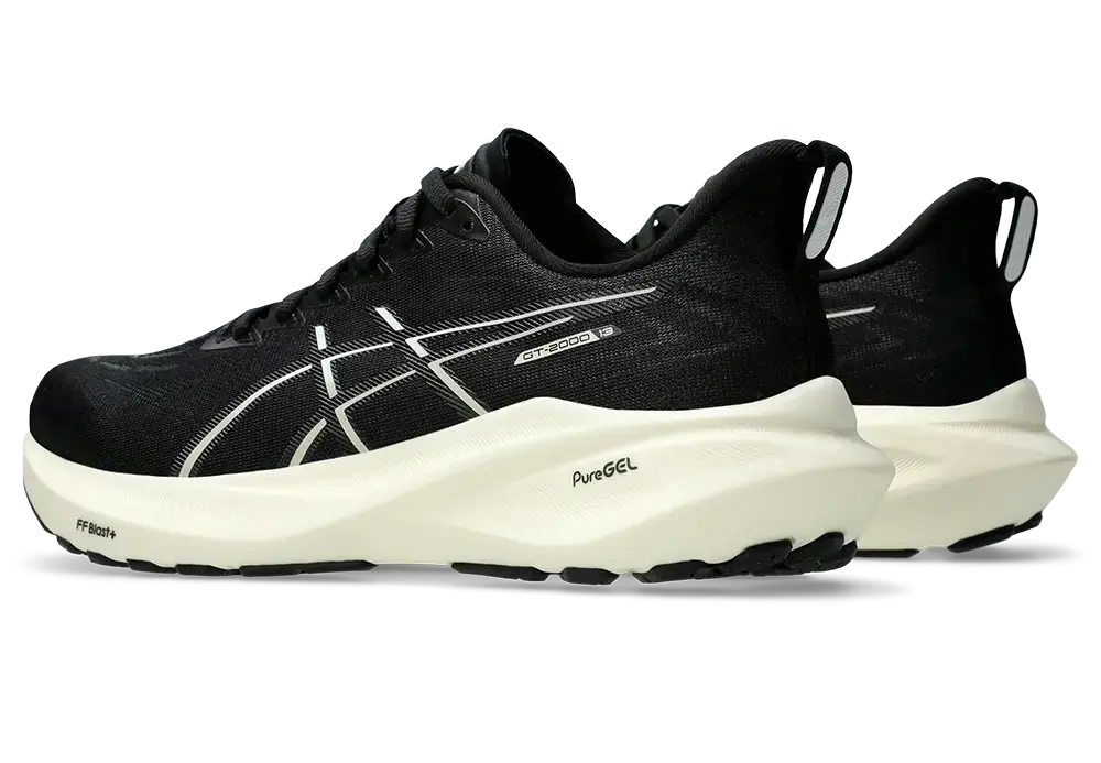 ASICS GT-2000 13  Hardloopschoenen Zwart/Wit Dames