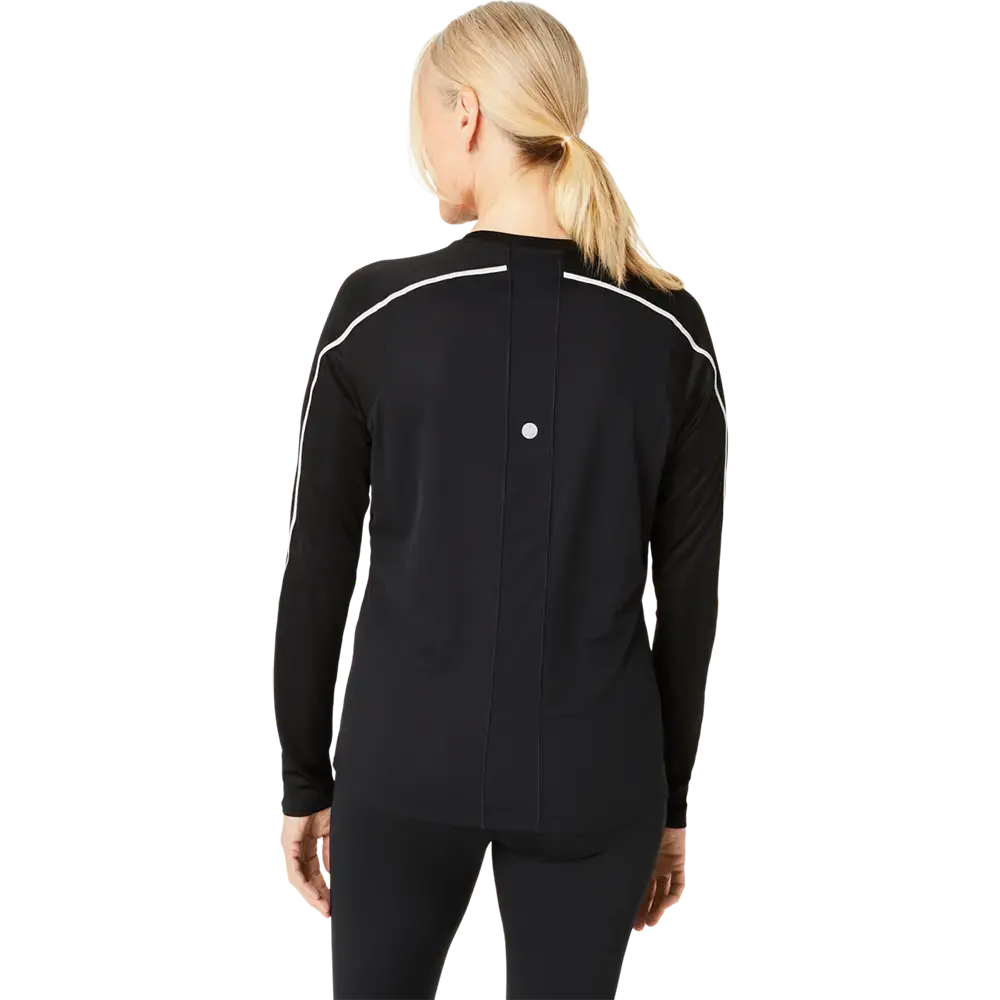 ASICS Road Lite-Show Hardloopshirt Lange Mouwen Zwart Dames