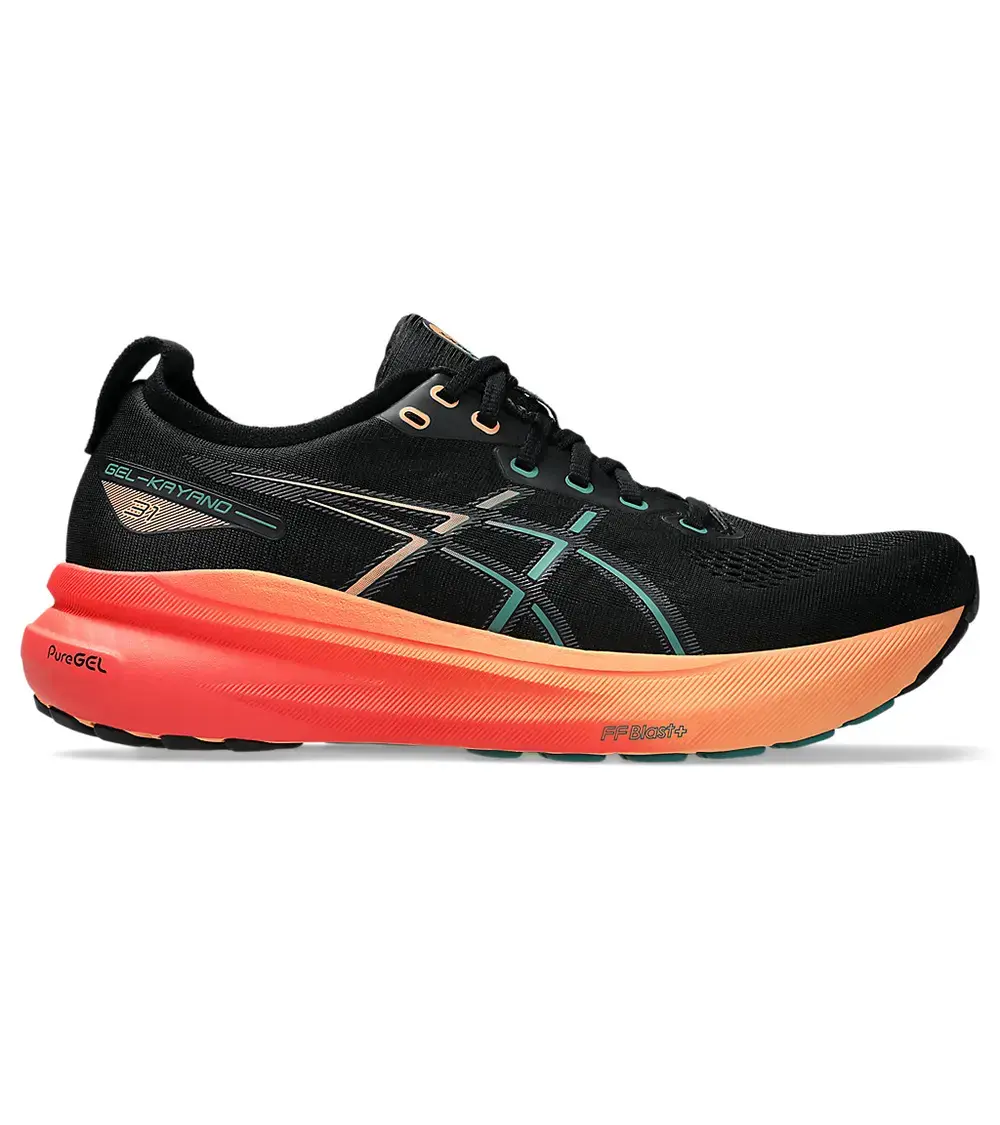 ASICS Gel-Kayano 31 Hardloopschoenen Zwart/Oranje Heren