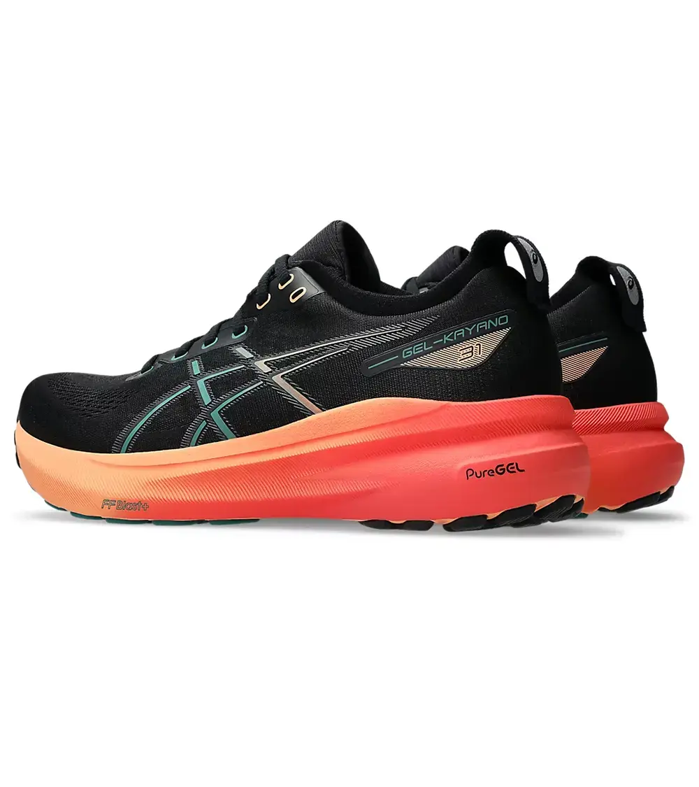 ASICS Gel-Kayano 31 Hardloopschoenen Zwart/Oranje Heren