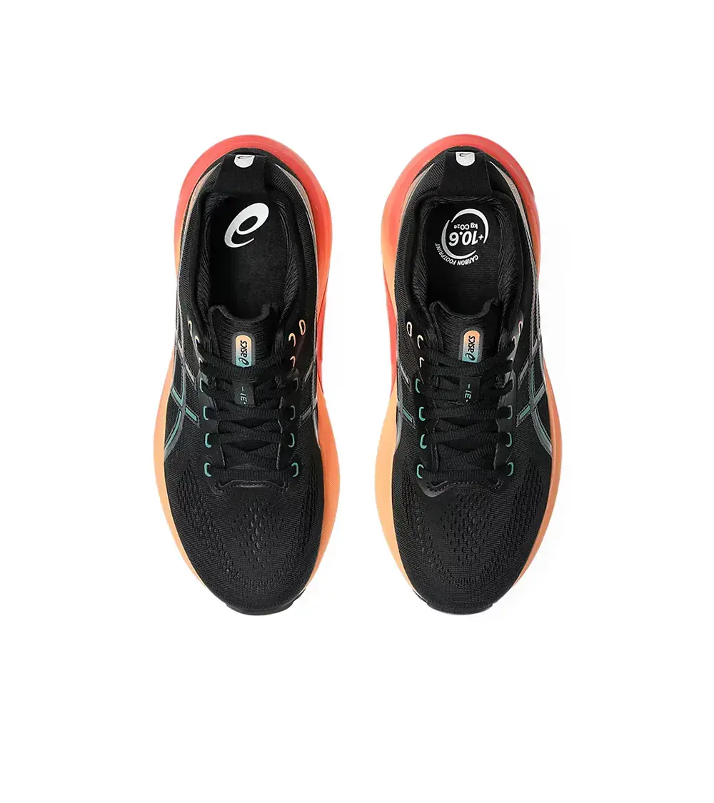 ASICS Gel-Kayano 31 Hardloopschoenen Zwart/Oranje Heren