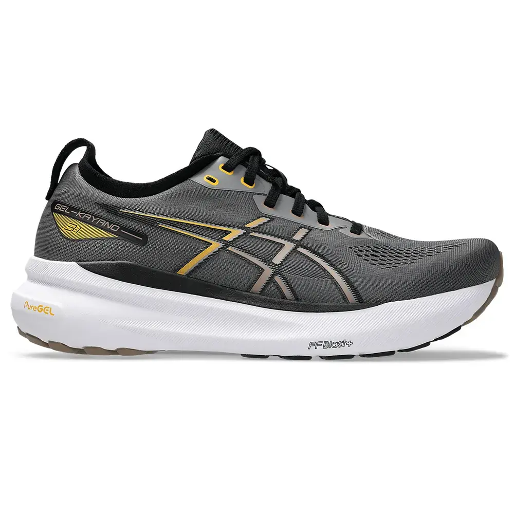 ASICS Gel-Kayano 31 Hardloopschoenen Grijs/Zwart/Wit Heren