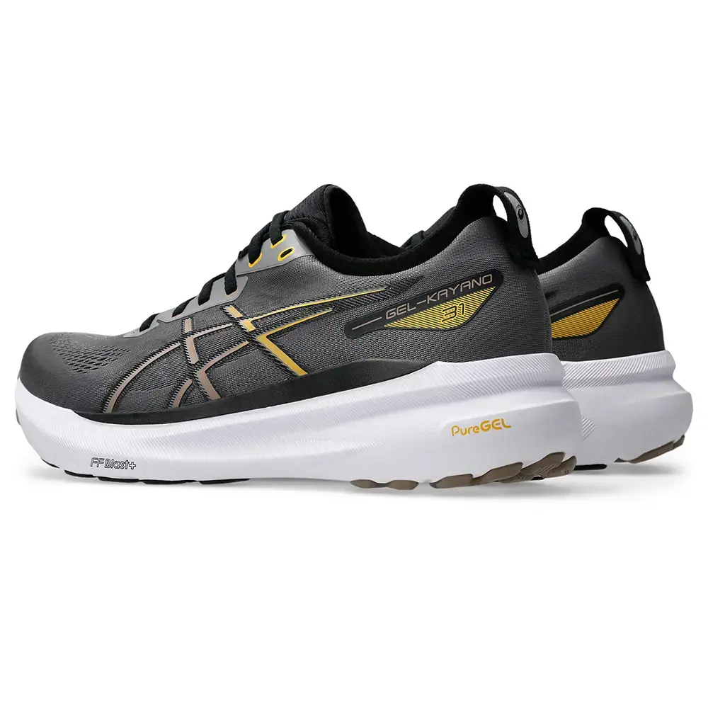 ASICS Gel-Kayano 31 Hardloopschoenen Grijs/Zwart/Wit Heren