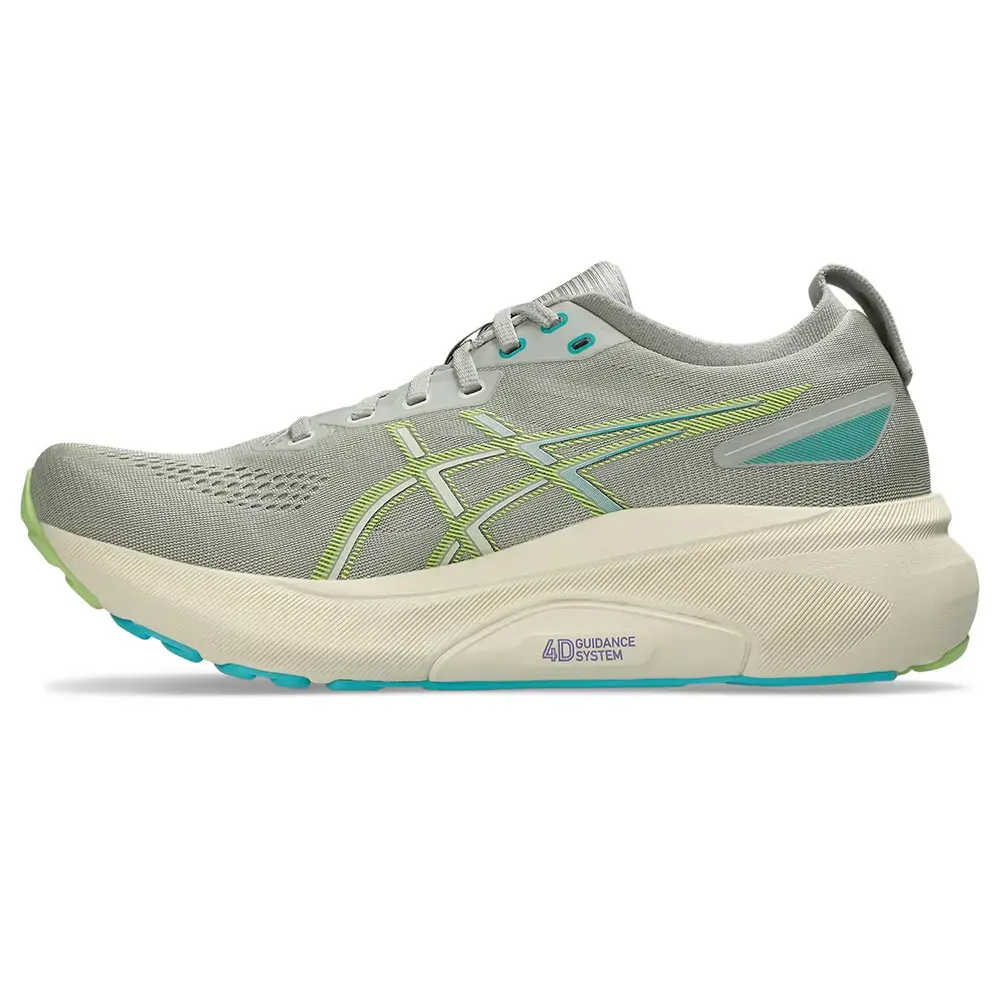 ASICS Gel-Kayano 31 Hardloopschoenen Lichtgrijs/Groen Heren