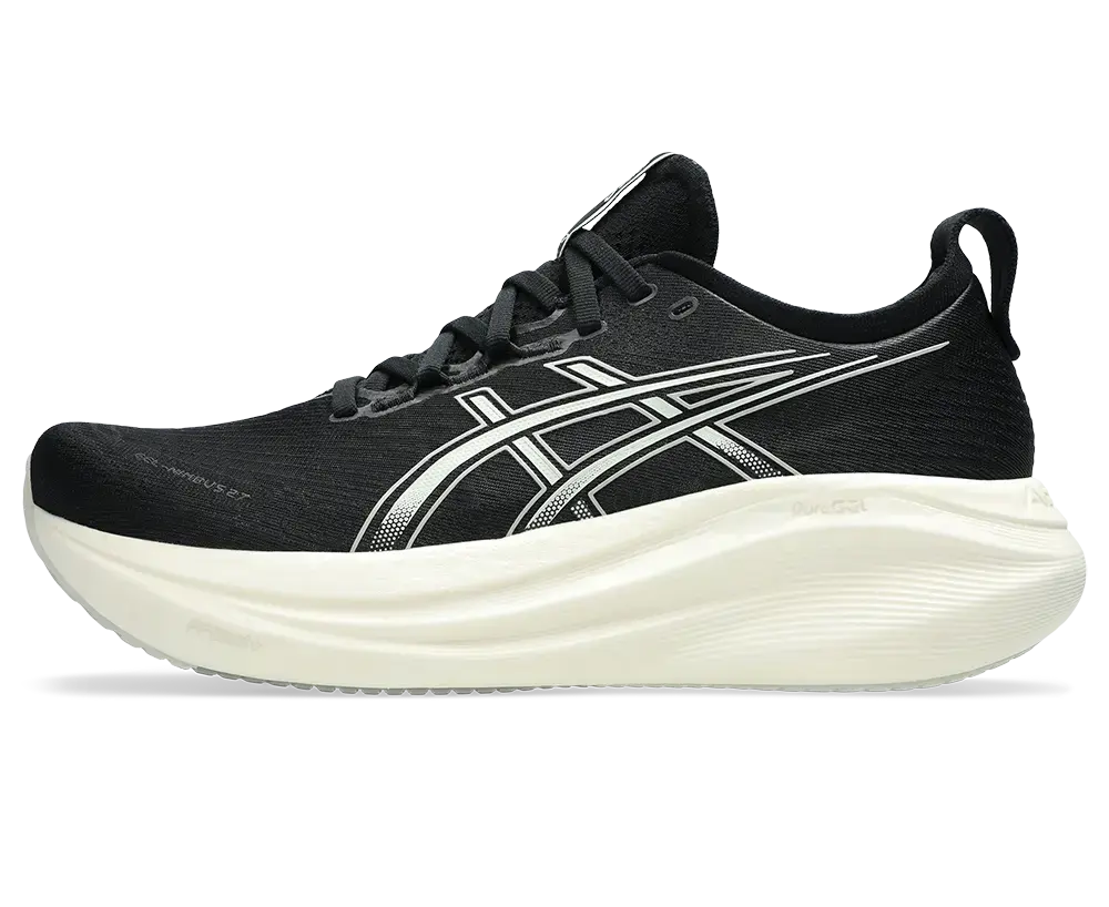 ASICS Gel-Nimbus 27 Hardloopschoenen Zwart/Grijs Heren