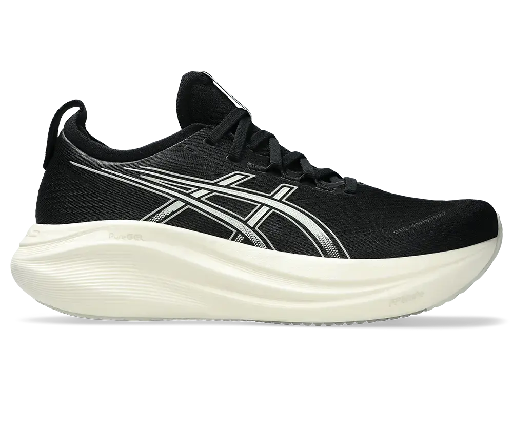 ASICS Gel-Nimbus 27 Hardloopschoenen Zwart/Grijs Heren