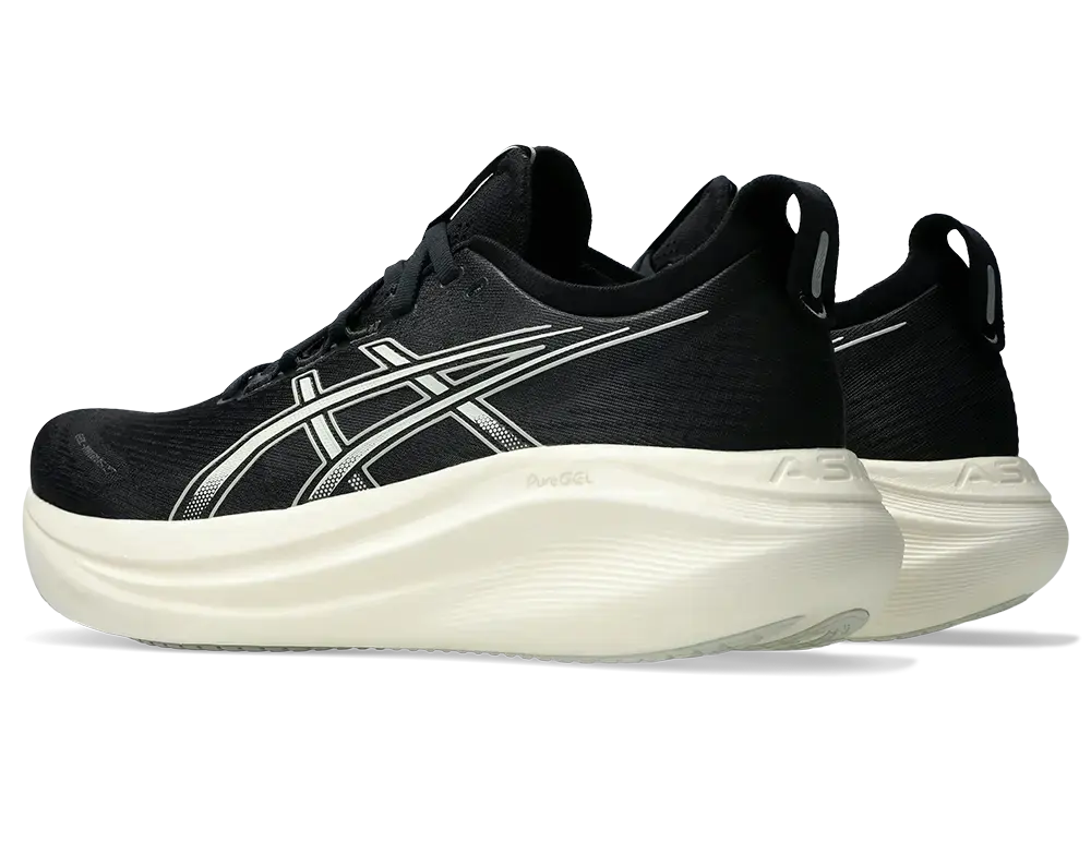 ASICS Gel-Nimbus 27 Hardloopschoenen Zwart/Grijs Heren