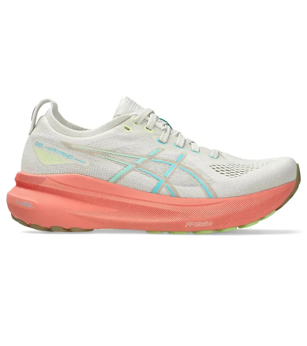 ASICS Gel-Kayano 31 Hardloopschoenen Beige/Roze Dames