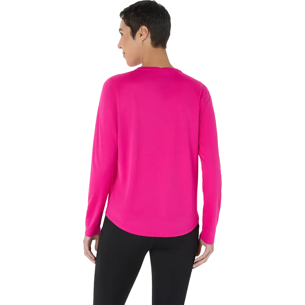 ASICS Core Hardloopshirt Lange Mouwen Roze Dames