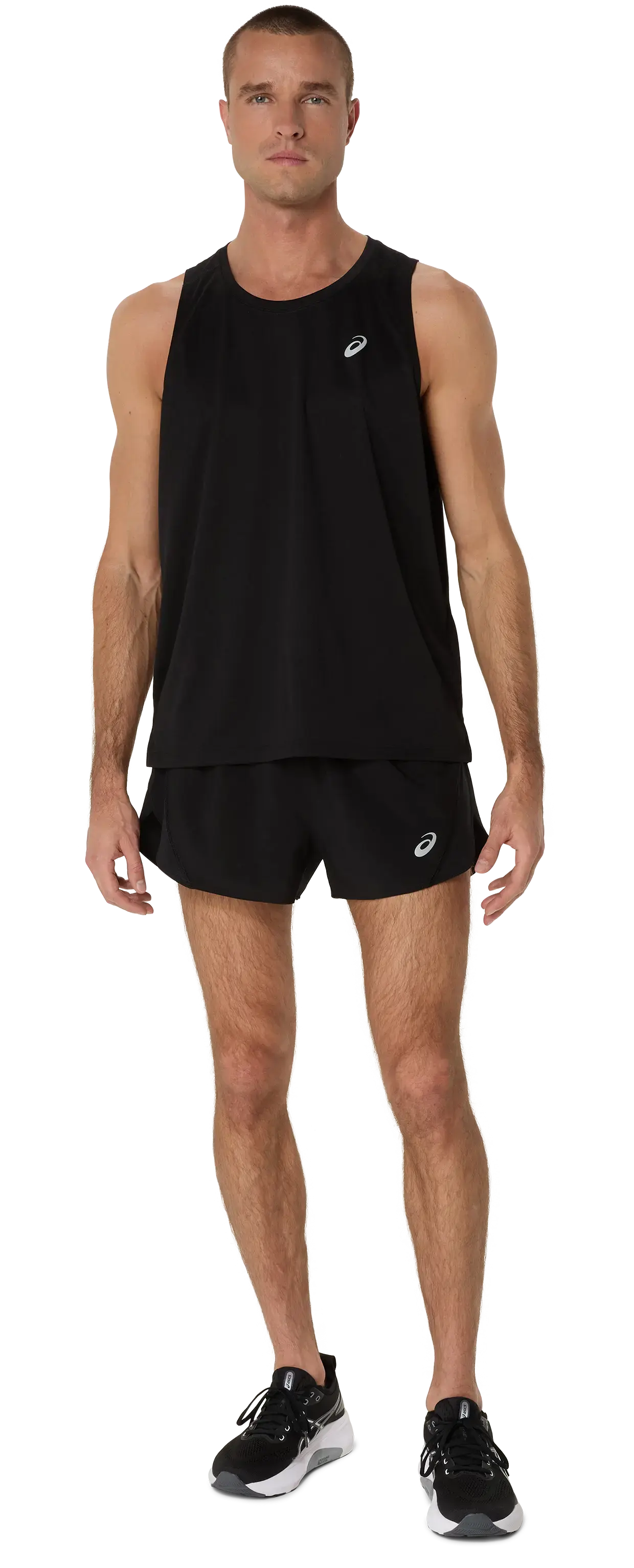 ASICS Core Hardloopshirt Zonder Mouwen Zwart Heren