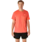 ASICS Core Hardloopshirt Korte Mouwen Roze Heren