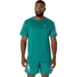 ASICS Icon Hardloopshirt Korte Mouwen Groen Heren