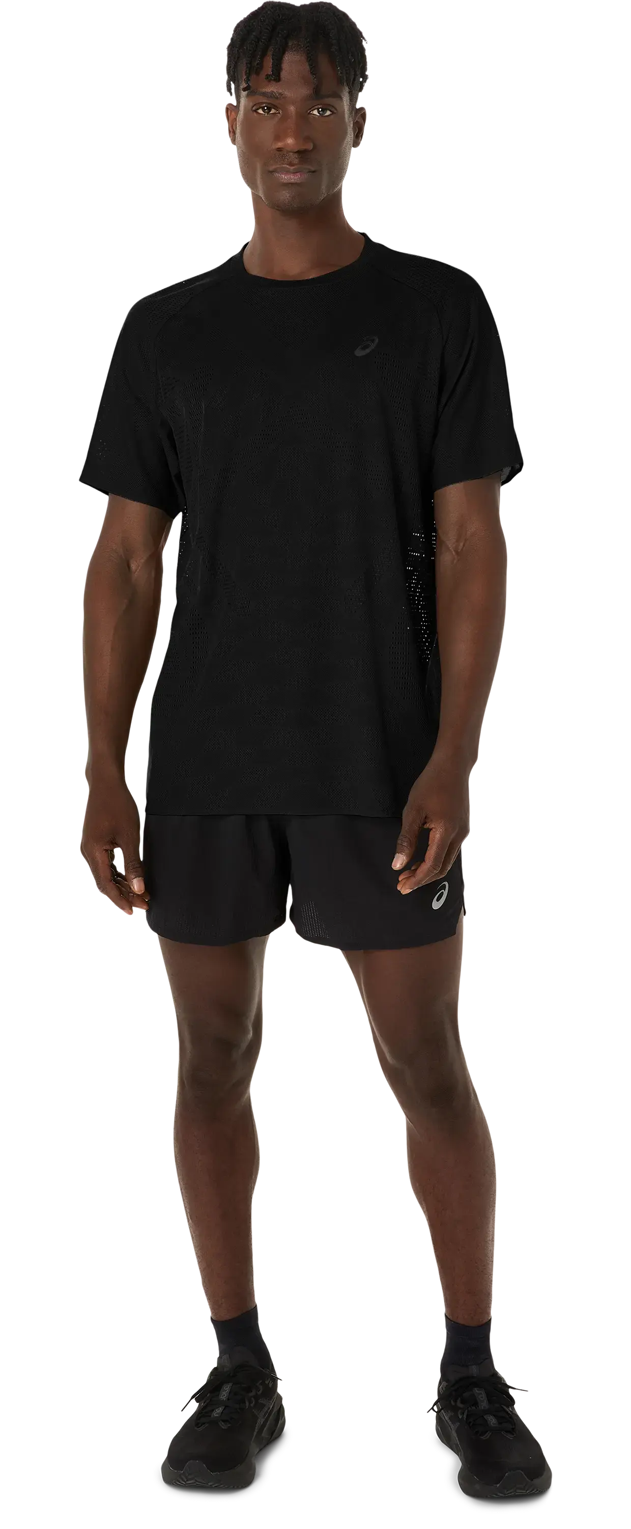 ASICS Metarun Hardloopshirt Korte Mouwen Zwart Heren