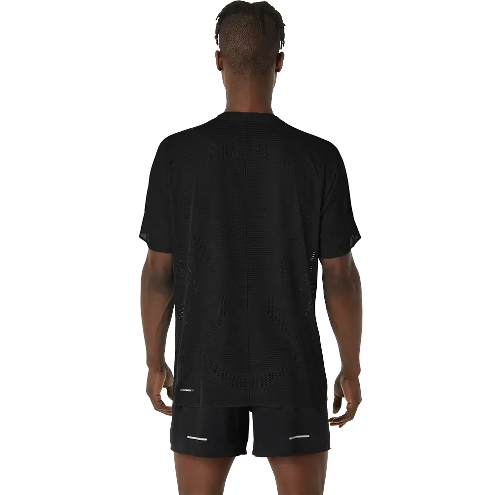 ASICS Metarun Hardloopshirt Korte Mouwen Zwart Heren