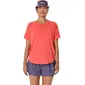 ASICS Road Hardloopshirt Korte Mouwen Roze Dames