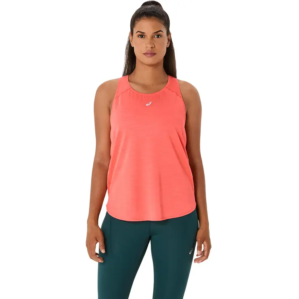 ASICS Road Hardloop Tank Roze Dames