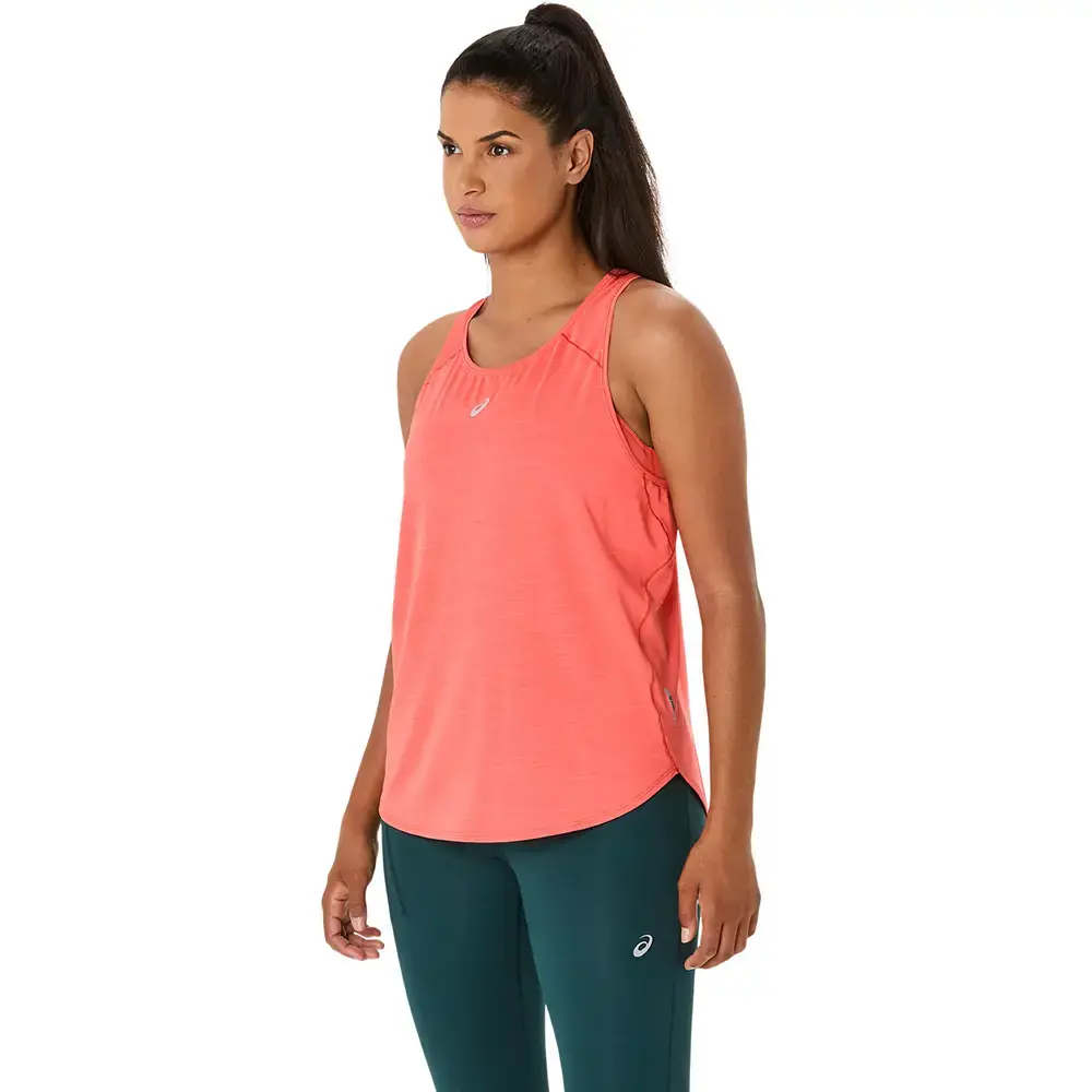 ASICS Road Hardloop Tank Roze Dames