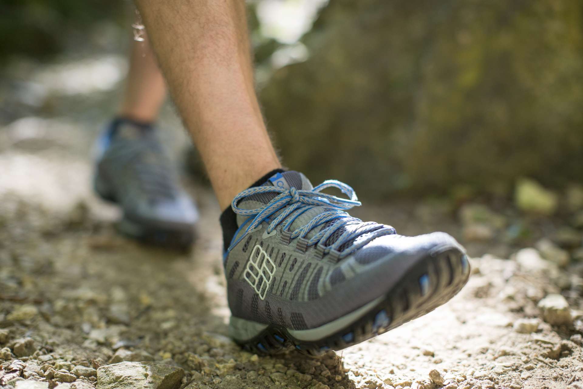 Columbia Peakfreak Enduro Wandelschoenen Grijs Blauw Heren koop je