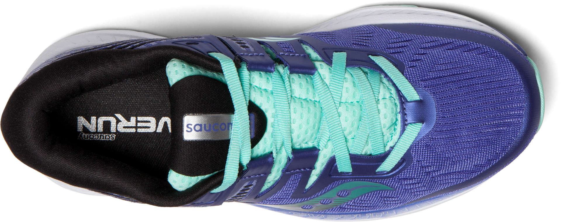 Saucony Ride ISO Hardloopschoenen Paars/Groen Dames