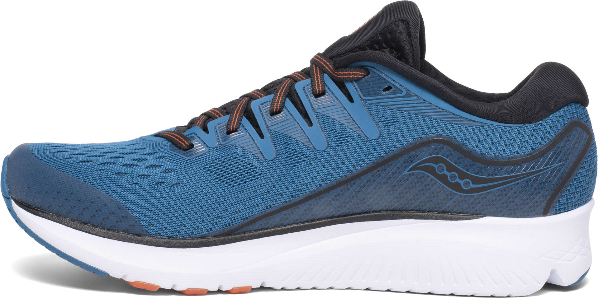 Saucony Ride ISO 2 Hardloopschoenen Blauw Zwart Heren koop je bij Futurumshop