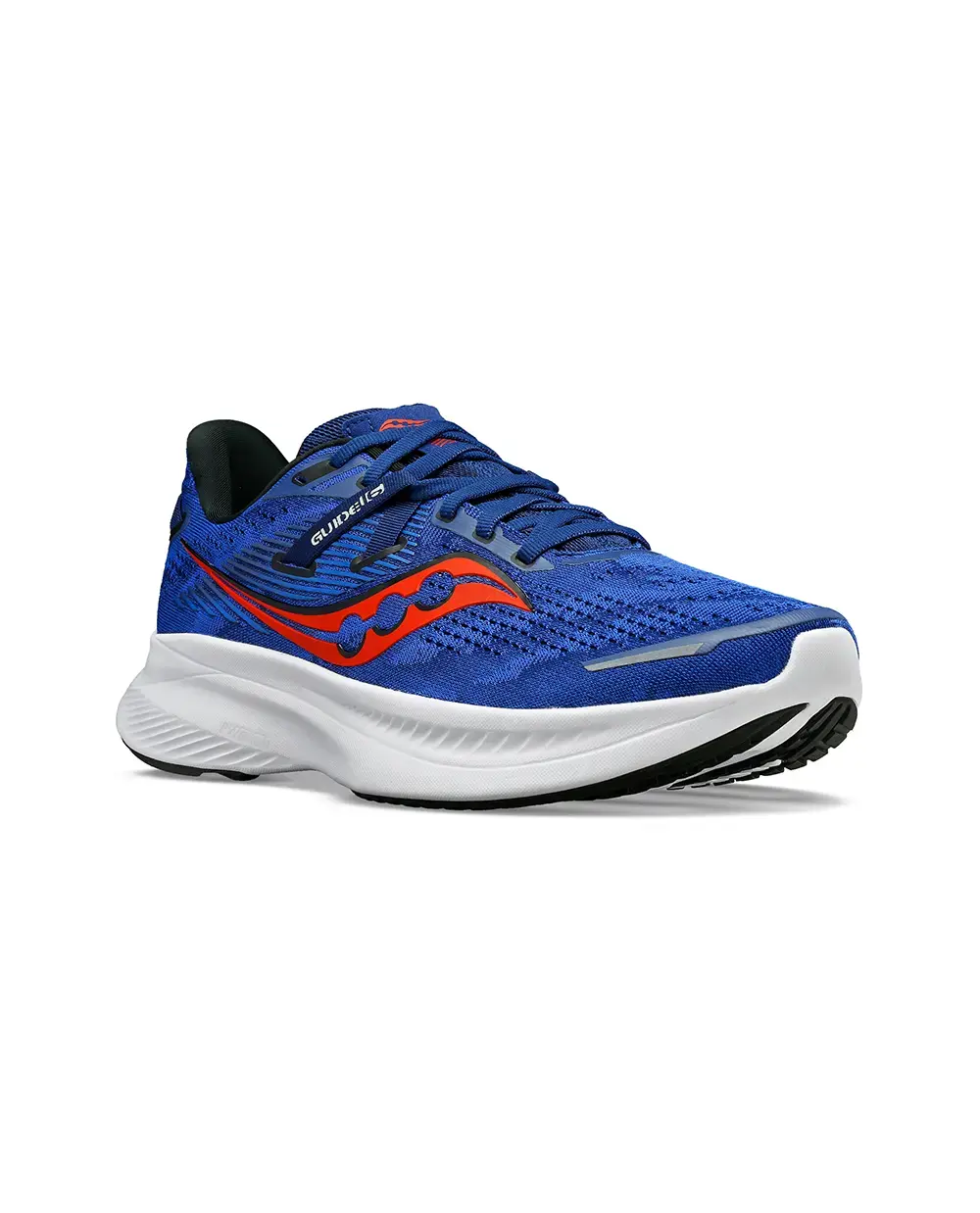 Saucony Guide 16 Hardloopschoenen Blauw/Zwart/Rood Heren