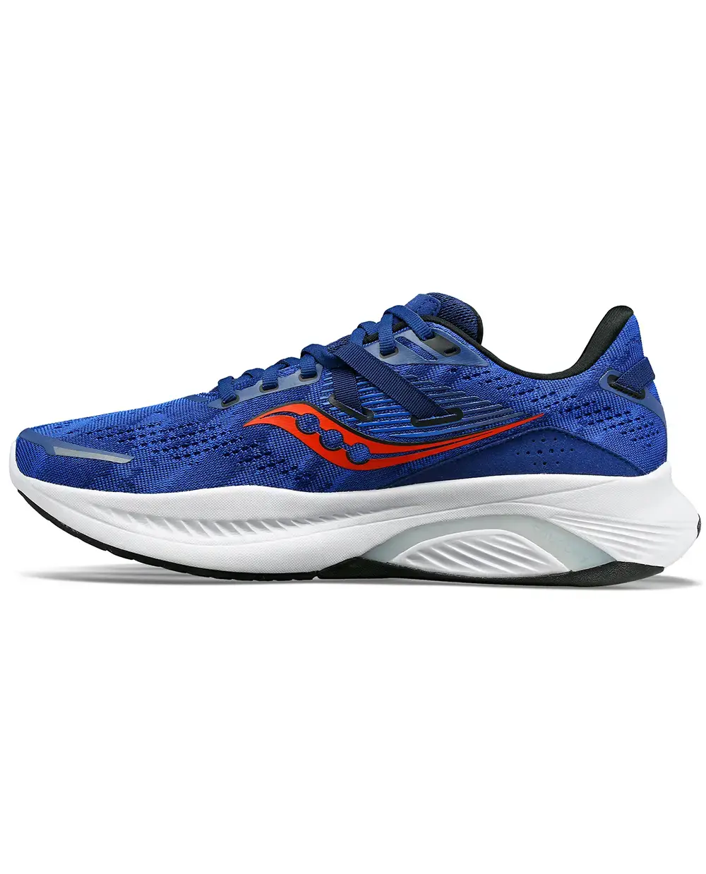 Saucony Guide 16 Hardloopschoenen Blauw/Zwart/Rood Heren