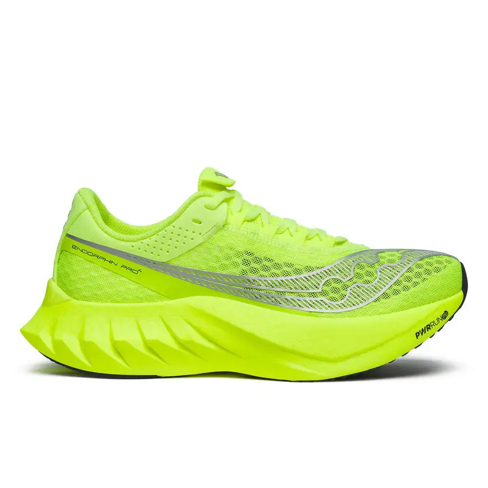 Saucony Endorphin Pro 4 Hardloopschoenen Geel/Zilver Dames