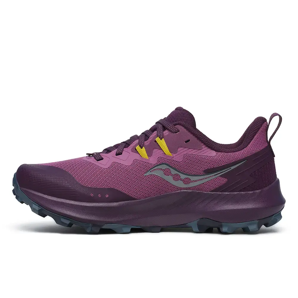 Saucony Peregrine 14 Trail Hardloopschoenen Paars/Zilver Dames